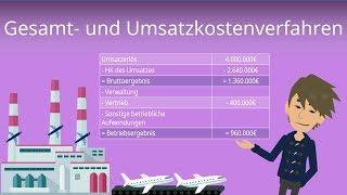 Gesamtkostenverfahren und Umsatzkostenverfahren - einfach erklärt!