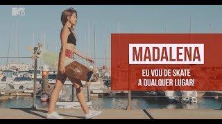 Madalena Fernandes - MTV It Girls - Longboard Dancing - Skate Longboard Classes