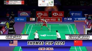 Aaron Chia/Soh Wooi Yik vs Liang Wei Keng/Wang Chang - Thomas Cup 2024 - SF