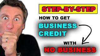 BUSINESS CREDIT without owning a BUSINESS? STEP by STEP CREDIT CARDS