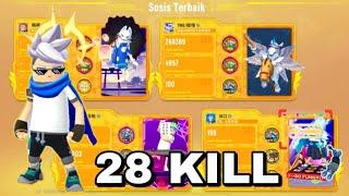 NEW RECORD !! 28KILL !! 3101 DAMAGE SOLO VS SQUAD | EKIMIRZA SAUSAGE MAN