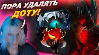 WITCHBLVDE Пытается Выиграть на ТБ ЧЕРЕЗ МОМ ,но Команда Снова Руинит!! | Terrorblade 7.36b