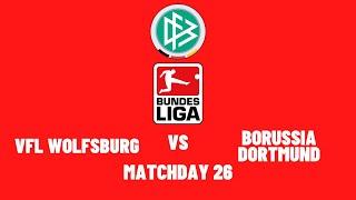 Fußball-Bundesliga 2025/2026 (Matchday 26) : VfL Wolfsburg vs Borussia Dortmund