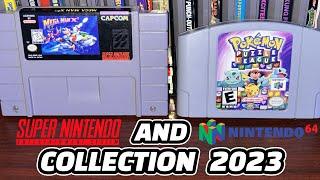 My SNES and N64 collection 2023