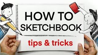 5 Ways to USE Your Sketchbook in 5 Minutes!