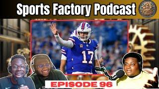 Sports Factory Podcast Episode 96: Josh Allen Takes a Shot at Diggs + I Just Met a UT Legend