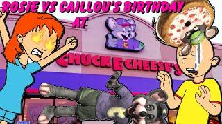 Rosie Misbehaves At Chuck E Cheese And Ruins Caillou's 15th Birthday And Gets Grounded