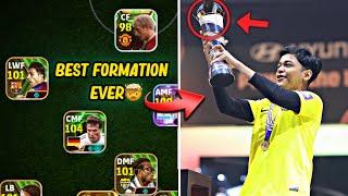 FIFAe World Cup Champion MINBAPPE Formation is a HACK| Best Longball counter formation