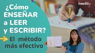 ¿Cuál es el mejor método para enseñar a leer y escribir?