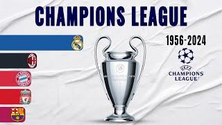 UEFA Champions League All Winners (1956-2024)