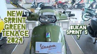 NEW ‼️ VESPA SPRINT 150 GREEN TENACE | BUKAN VESPA SPRINT s GREEN TENACE ‼️