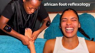 ASMR: Relaxing SOUTH AFRICAN Foot Reflexology Massage!