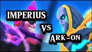 IMPERIUS vs ARK-ON Who is better? | New Character | Frag Pro Shooter#FRAG