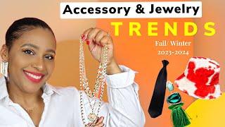 Fashion Trends Fall Winter 2023-2024 | Accessories and Jewelry Trends