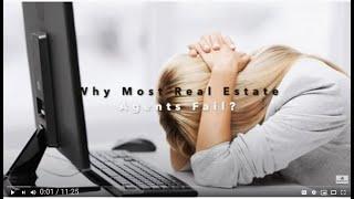 Why do most agents fail in real estate?