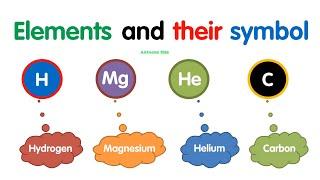 Elements and symbols | What is an Element? | Elements name Symbol | @AAtoonsKids