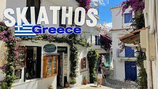 Tour of Skiathos Town, Greece  June 2024 [4k] Relaxing Summer Stroll