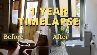 1 Year Renovation Timelapse | Abandoned Farmhouse to Incredible Home | Amazing Transformation!