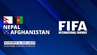 Nepal vs Afghanistan | International Friendly | 16 Nov 2024