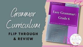 EASY GRAMMAR GRADE 6 REVIEW | Flip Through & Why We Love This Independent Homeschool Grammar Program