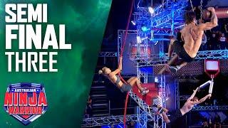 Nerd Ninja Toddles smashes the Semi Final 3 course | Australian Ninja Warrior 2021