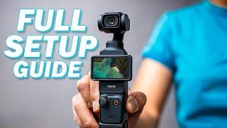 Full Beginners Guide to the DJI Osmo Pocket 3