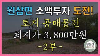 원삼면 토지 공매 소액투자 도전! -2부-  #반도체클러스터#용인시#원삼면#공매 [부동산 복덕희]