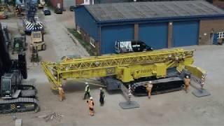 The First Tower Crane on Tracks - SK2400-R