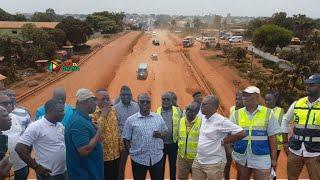 New Santasi Roundabout - Bekwai Roundabout Dual Road Construction and Expansion Project Update!