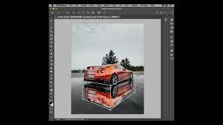 Perspective Reflection - Short Photoshop Tutorial #shorts #photoshop