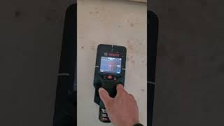보쉬 다목적탐지기 D-tect200c로 바닥 배관 위치 또는 깊이 확인하기 #보쉬 #bosch  #D-tect200c