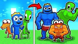 Rainbow Friends but Everyone = JACKED! (Bulked Up)