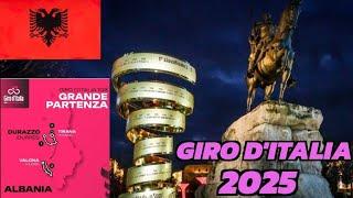 Il Giro d'Italia 2025 partirà dall'Albania