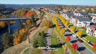 Fall colors in Kendall Yards