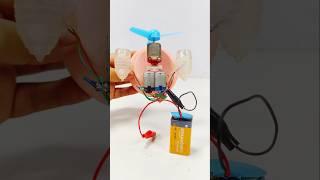 Mini Fan with DC motor / How to make fan with DC motor / Motor Mini Fan / Motor Life Hacks / Motor