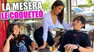 La MESERA Le COQUETEA / ASÍ REACCIONA Su NOVIA  Ft. Chris Videos y VacaLoca