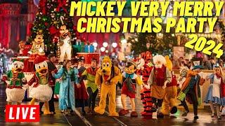  LIVE: Mickey's Very Merry Christmas Party 2024 at Magic Kingdom - Walt Disney World 11/29/2024