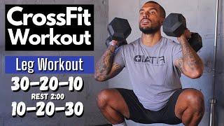 CrossFit® workout for legs | CrossFit workout of the day