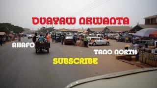 A Ride In Duayaw Nkwanta In Tano North Of Ahafo Region - Dinpa TV