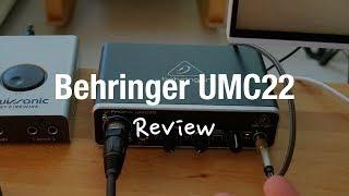 Behringer UMC22 USB Audio Interface Review (Unboxing & Sound Test)