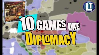 TOP 10 Board Games Like DIPLOMACY