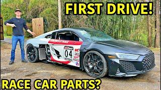 Rebuilding A Wrecked 2020 TWIN TURBO Audi R8 Part 5!!!