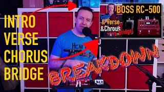 BOSS RC-500 Loop Station - Chorus / Verse - Breakdown