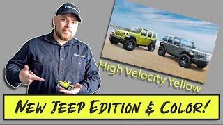 Jeep News & Rumors February 2022 | High Tide Edition & High Velocity Yellow Wrangler!