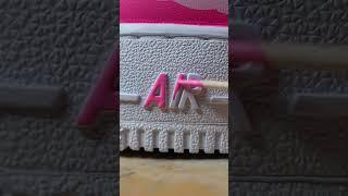 Barbie Pink Custom Air Force 1 Sneakers | "The Toothpick Trick" 