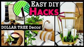 DOLLAR TREE DIY'S | MODERN FARMHOUSE HOME DECOR IDEAS 2022 |  $1 HIGH END DIY'S