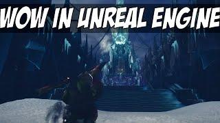 EPISCH! Der FROSTTHRON in UNREAL ENGINE 5! So unfassbar gut könnte World of Warcraft aussehen