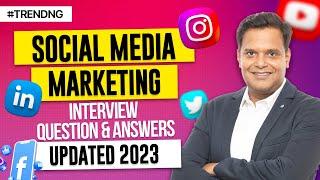 Social Media Marketing interview questions & answers in Hindi 2023 | Facebook ads interview question