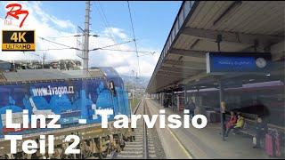 Führerstandsmitfahrt / Linz - Tarvisio Teil 2 / 27.04.2023