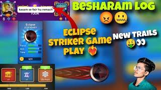 Eclipse Striker Game play  | New Event Elemental Jackpot ️‍ |  Gems Gala Event  | Carrom Pool